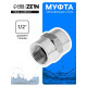 Муфта ZEIN engr, 1/2