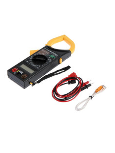 Токовые клещи ТУНДРА, 266C, ACV/DCV, ACA, 200-2 МΩ, изоляции 20-2000 MΩ, 0-750°C