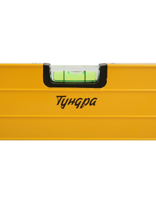 Уровень алюминиевый магнитный ТУНДРА, эргономичные ручки, 3 глазка, 800 мм
