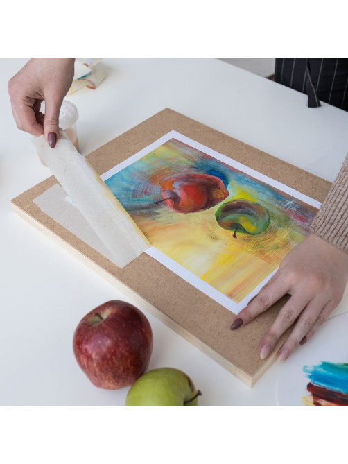 Лента малярная ТУНДРА, самоклеящаяся, бумажная основа, 120 мкм, 36 мм × 50 м