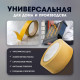 Лента двусторонняя ТУНДРА, полипропиленовая, прозрачная основа, 90 мкм, 36 мм × 10 м