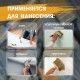 Кисть-макловица ТУНДРА, искусственная щетина, пластиковая рукоятка, 70×150 мм