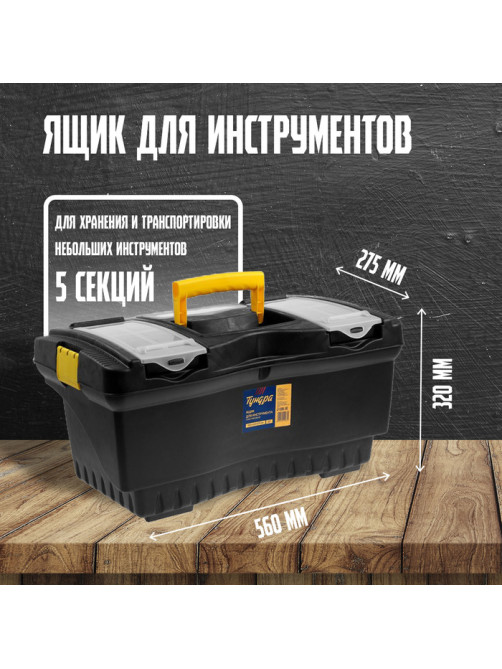 Ящик для инструмента ТУНДРА, 22