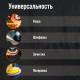 УШМ ТУНДРА, 400 Вт, 11000 об/мин, 115 мм