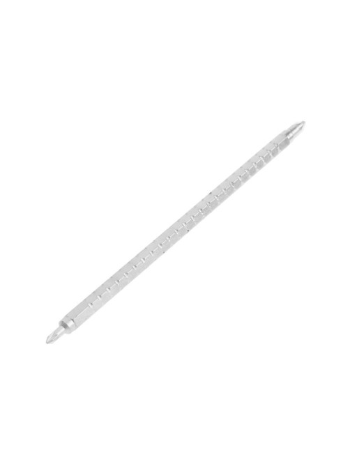 Сменное жало для отвертки ТУНДРА, CrV, двухстороннее, PZ0 - PZ1, 160 мм