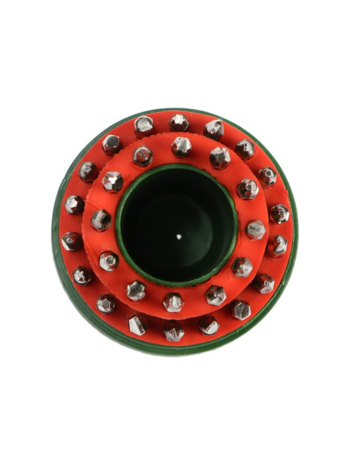 Набор для точных работ ЛОМ, держатель с битами, в кейсе, 31 предмет