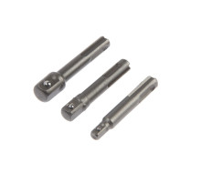 Набор адаптеров для торцевых головок ТУНДРА, SDS-plus, 1/2×75, 3/8 и 1/4