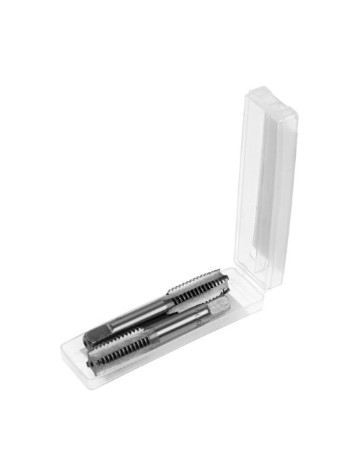 Метчики метрические ручные ТУНДРА, М14×2 мм, комплект из 2 шт.