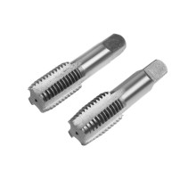 Метчики метрические ручные ТУНДРА, М24×3 мм, комплект из 2 шт.