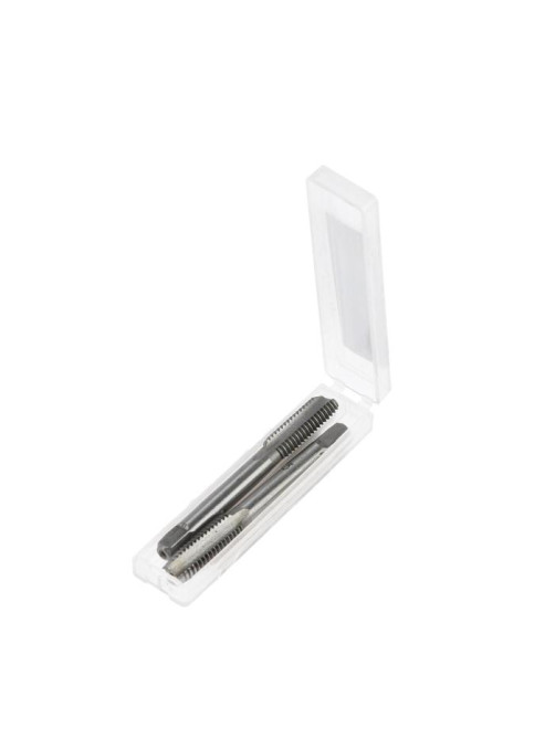 Метчики метрические ручные ТУНДРА, М8×1.25 мм, комплект из 2 шт.
