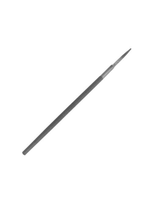 Напильник ТУНДРА, круглый, сталь У10, без рукоятки, d=4 мм, №2, 150 мм