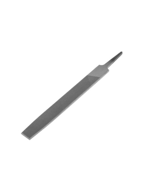 Напильник ТУНДРА, плоский, сталь У10, без рукоятки, №2, 150 мм