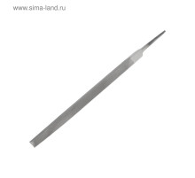 Напильник ТУНДРА, для заточки цепей пил, трехгранный, сталь У10, №3, 200 мм