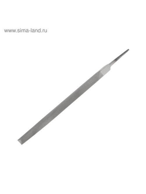 Напильник ТУНДРА, для заточки цепей пил, трехгранный, сталь У10, №3, 200 мм