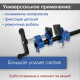 Струбцина трубная ТУНДРА, резиновые накладки, 1/2