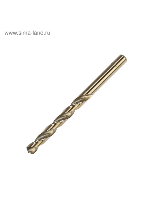Сверло по металлу ТУНДРА, HSS-Co (5% кобальта), цилиндрический хвостовик, 9 мм