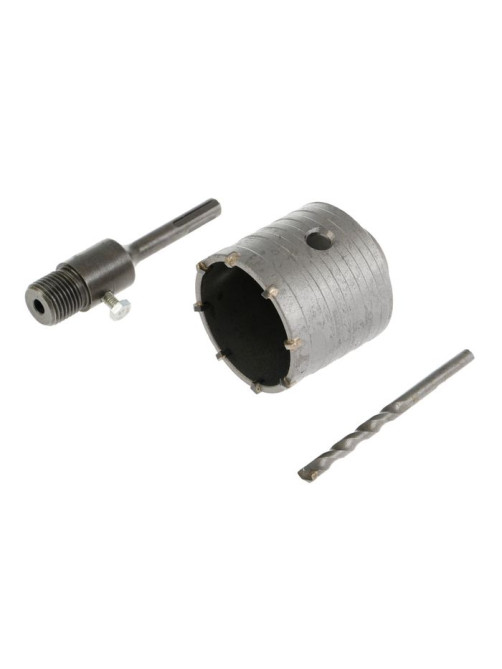 Коронка буровая в сборе ТУНДРА, SDS-plus, М22×68 мм