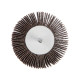 Круг лепестковый радиальный ТУНДРА, 80×40×6 мм, Р60