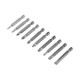 Набор бит ТУНДРА, сталь CrV, PH, PZ, SL, Torx × 50 мм, 10 шт.