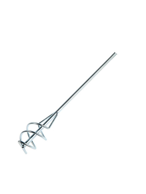 Миксер для песчано-гравийных смесей ТУНДРА, оцинкованный, SDS-plus, 60×10×400 мм