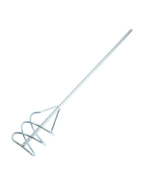 Миксер для песчано-гравийных смесей ТУНДРА, оцинкованный, SDS-plus, 100×10×600 мм