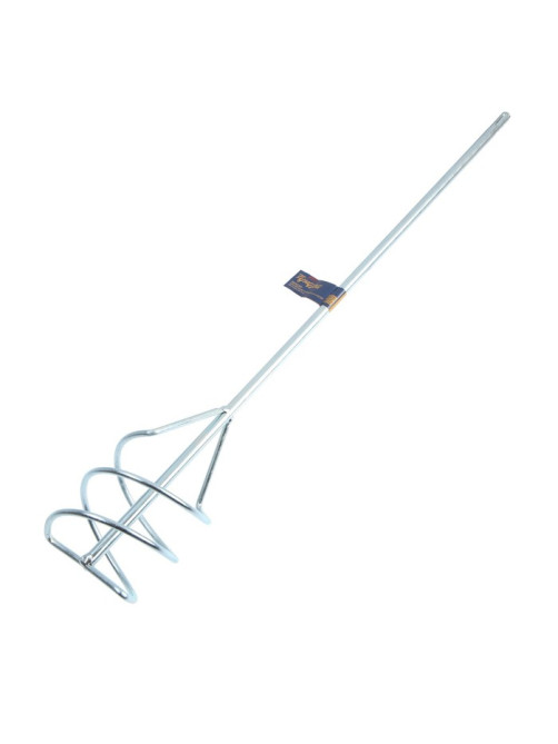 Миксер для песчано-гравийных смесей ТУНДРА, оцинкованный, SDS-plus, 100×10×600 мм
