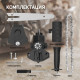 Насадка для дрели ТУНДРА, цепная пила, 100 мм, 1/4