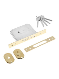 Замок врезной LOCKLAND VZ002, 5 ключей
