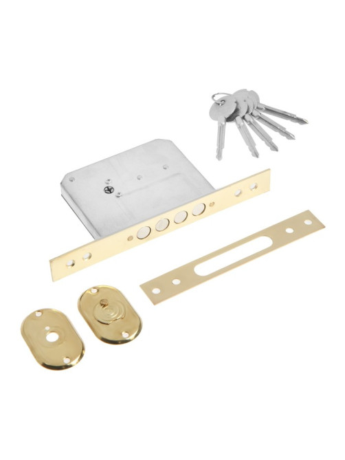Замок врезной LOCKLAND VZ002, 5 ключей
