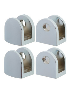 Полкодержатель P110CP, 22×23×20 мм, 4 шт. в наборе, цвет хром