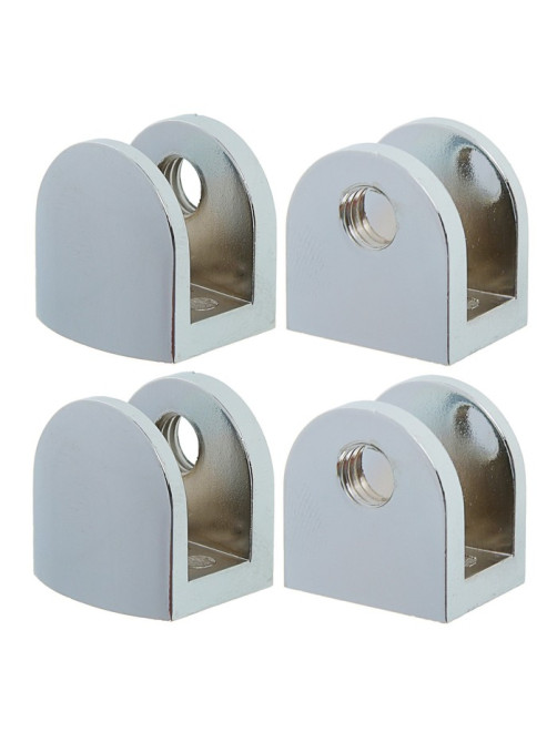 Полкодержатель P110CP, 22×23×20 мм, 4 шт. в наборе, цвет хром
