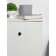 Ручка кнопка WAVE ТУНДРА РК120BL, черная