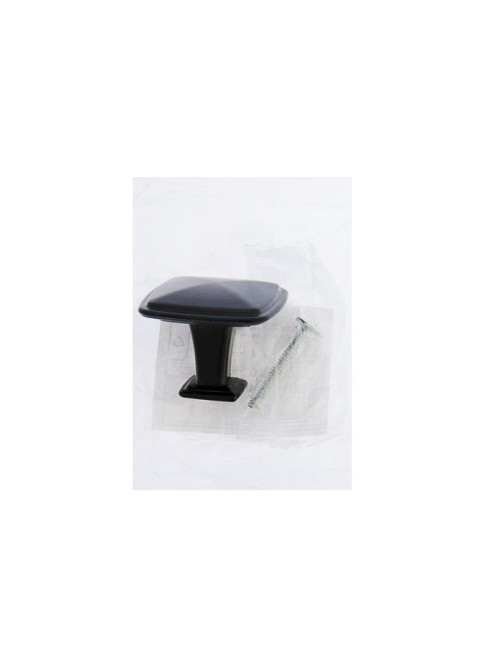 Ручка кнопка ТУНДРА РК112BL (MK112BL), черная
