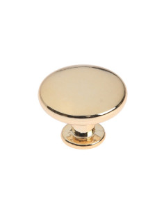 Ручка кнопка мебельная LIGHT PK036GP (Md=112GP), цвет золото