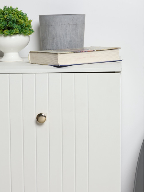 Ручка кнопка мебельная LIGHT PK036GP (Md=112GP), цвет золото
