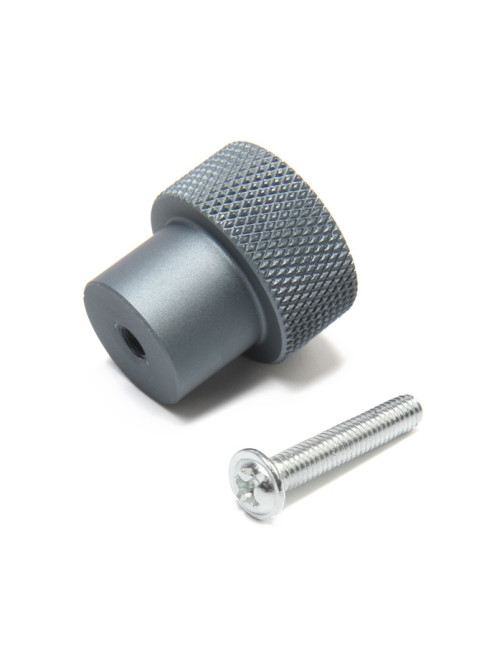 Ручка-кнопка CAPPIO PK328, d=23 мм, цвет графит