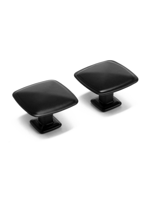 Ручка кнопка ТУНДРА РК112BL (MK112BL), черная