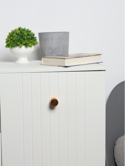 Ручка-кнопка CAPPIO PK330, d=30 мм, цвет золото