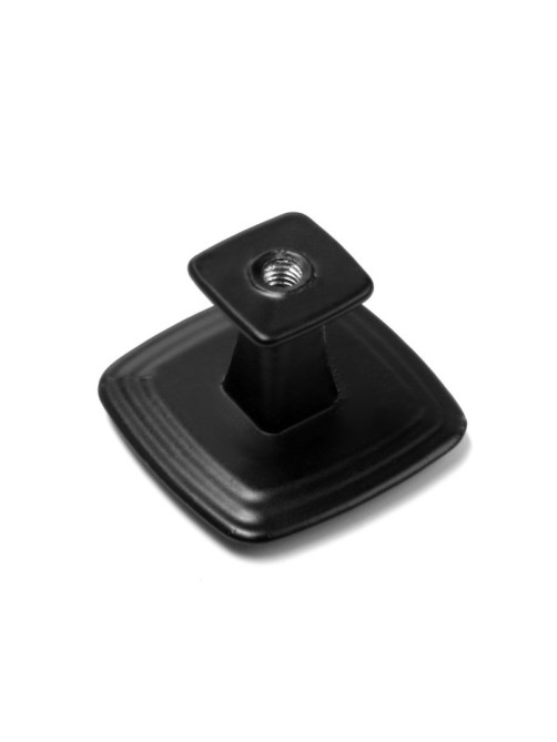 Ручка кнопка ТУНДРА РК112BL (MK112BL), черная
