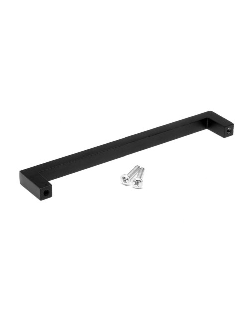 Ручка-скоба CAPPIO SQUARE RSC007, алюминий, м/о 160 мм, цвет черный