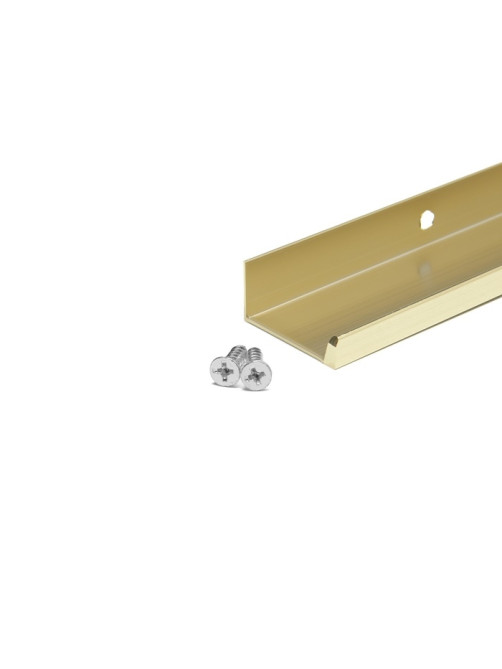 Ручка CAPPIO RT001AU, L=600 мм, м/о 480 мм, цвет сатиновое золото