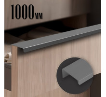 Ручка CAPPIO RT001, L=1000 мм, м/о 960 мм, цвет графит