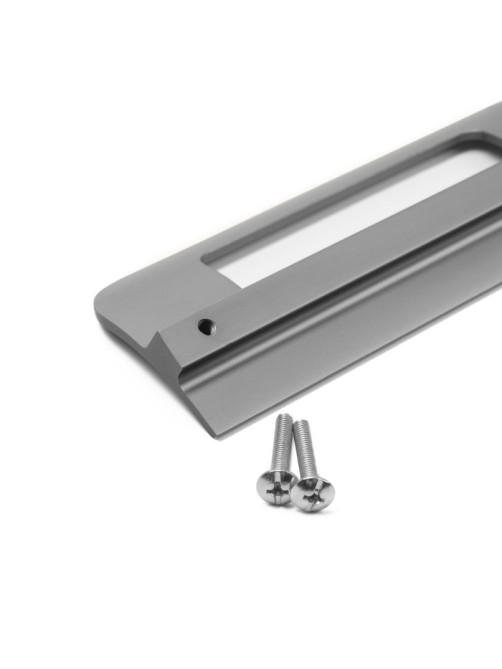 Ручка-скоба мебельная CAPPIO RS1402, м/о 128 мм, цвет графит