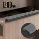 Ручка CAPPIO RT001, L=1200 мм, м/о 1160 мм, цвет графит