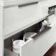 Ручка торцевая CAPPIO RT002BL, L=150 мм, м/о 128 мм, цвет черный
