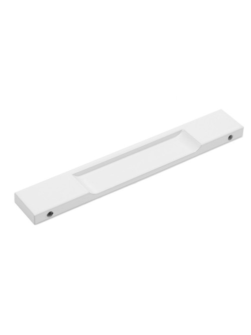 Ручка торцевая CAPPIO RP101WH, м/о 128 мм, цвет белый