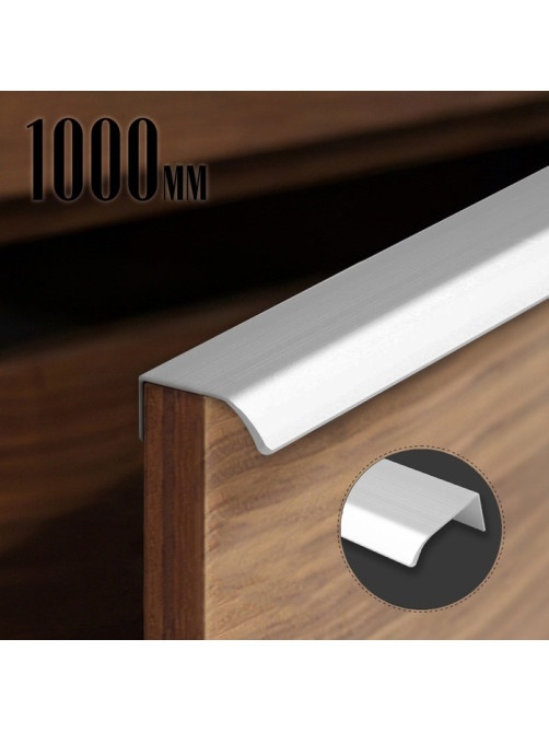 Ручка торцевая CAPPIO RT002CP, L=1000 мм, м/о 960 мм, цвет матовый хром