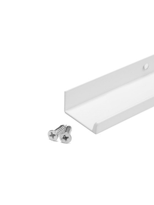 Ручка CAPPIO RT001WH, L=400 мм, м/о 256 мм, цвет белый