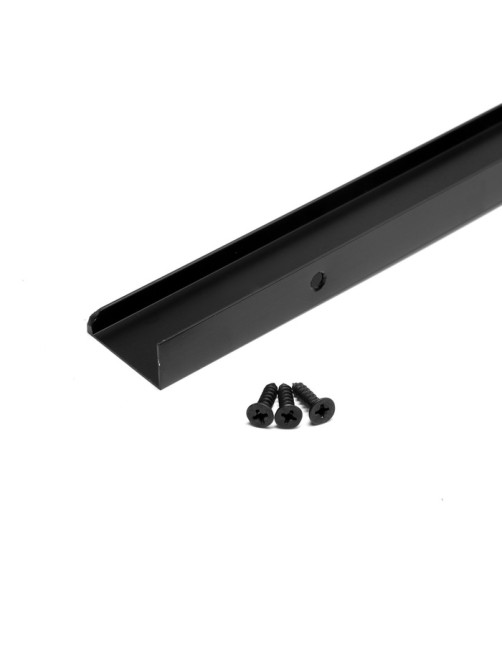 Ручка профильная CAPPIO RT001BL, L=1200 мм, м/о 480 мм, цвет черный