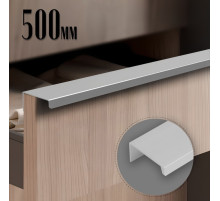 Ручка CAPPIO RT001CP, L=500 мм, м/о 288 мм, цвет матовый хром